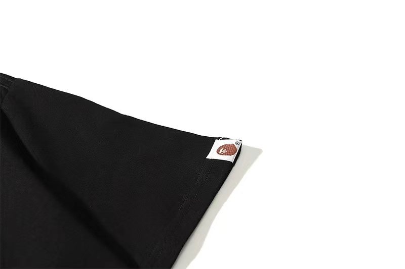 BAPE Front Graphic Short-Sleeve T-Shirt — fabric_closeup