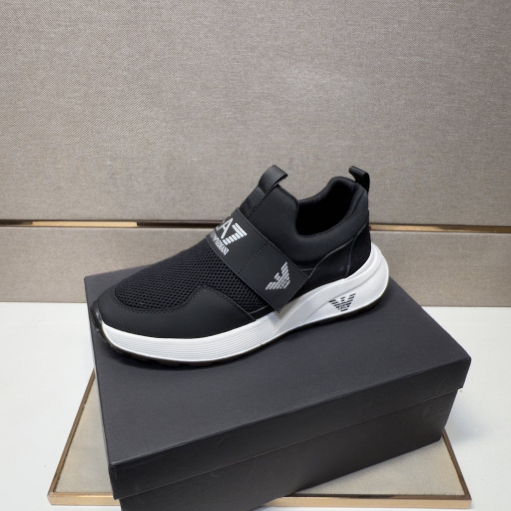 Emporio Armani EA7 Mesh Slip-On Sneakers — side