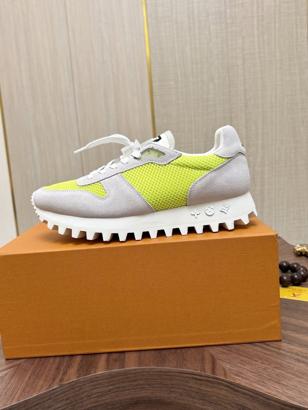 Louis Vuitton Color-Block Low-Top Sneakers — side