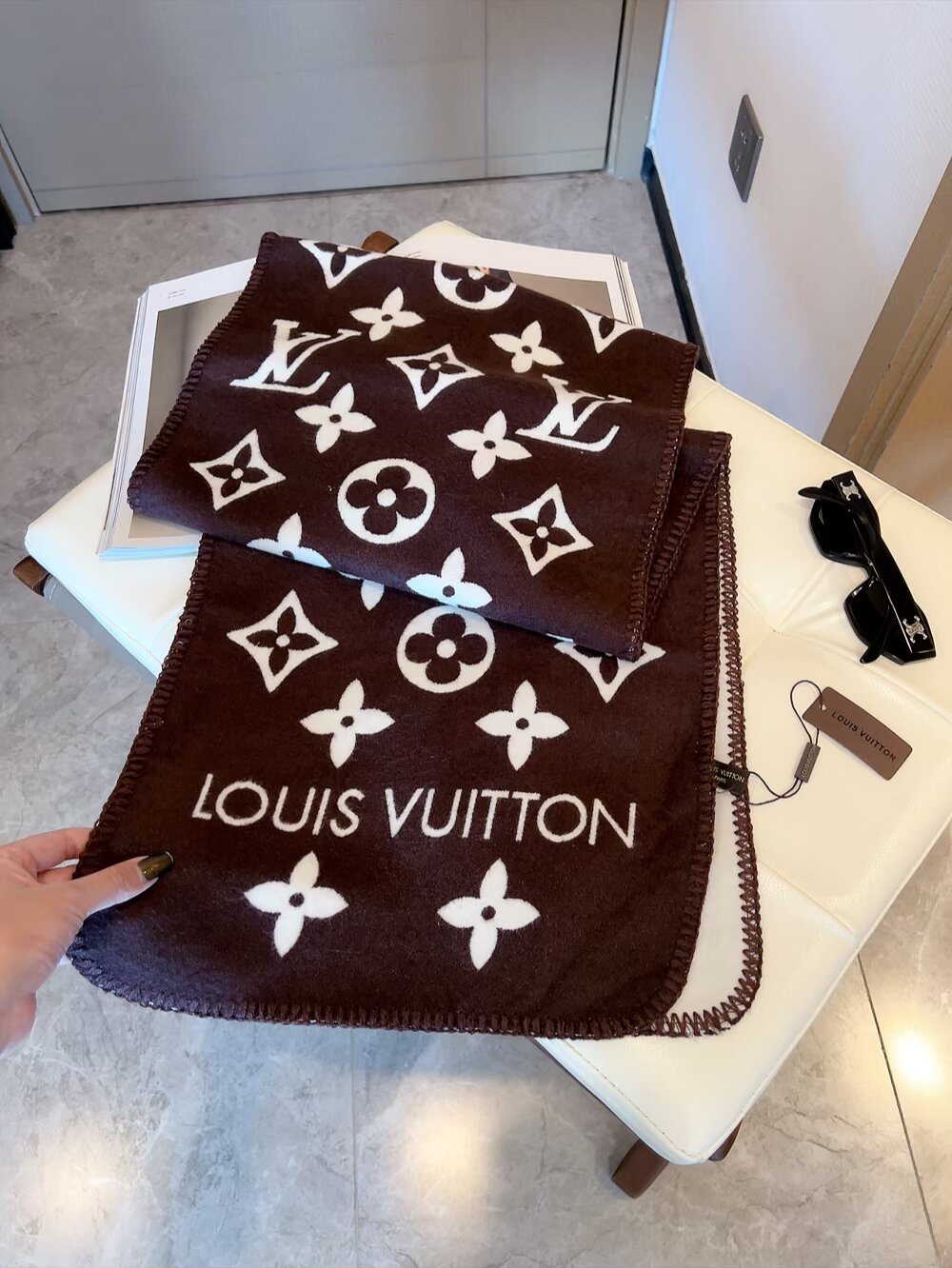 Louis Vuitton Monogram Scarf — hero