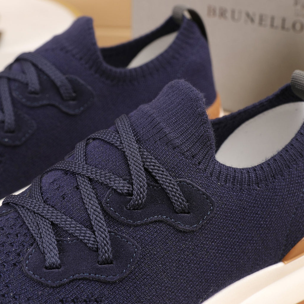 Brunello Cucinelli Knit Sneakers — detail