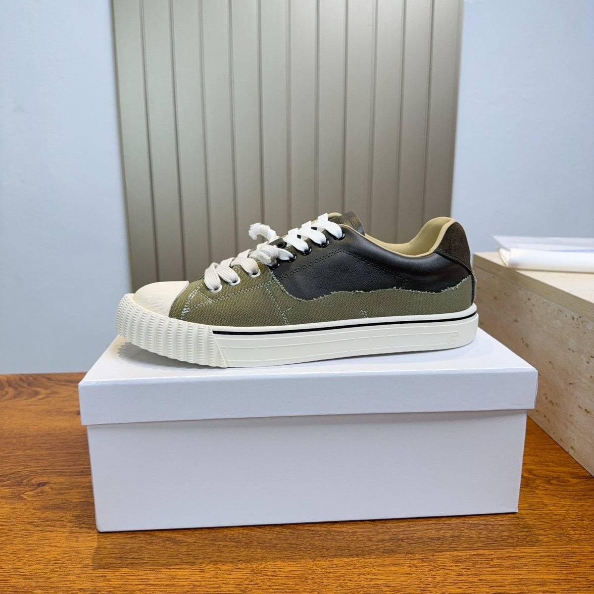 Maison Margiela Panel Low-Top Sneakers — side