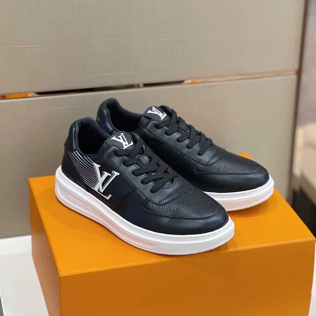 Louis Vuitton Side Lettering Low-Top Sneakers — front